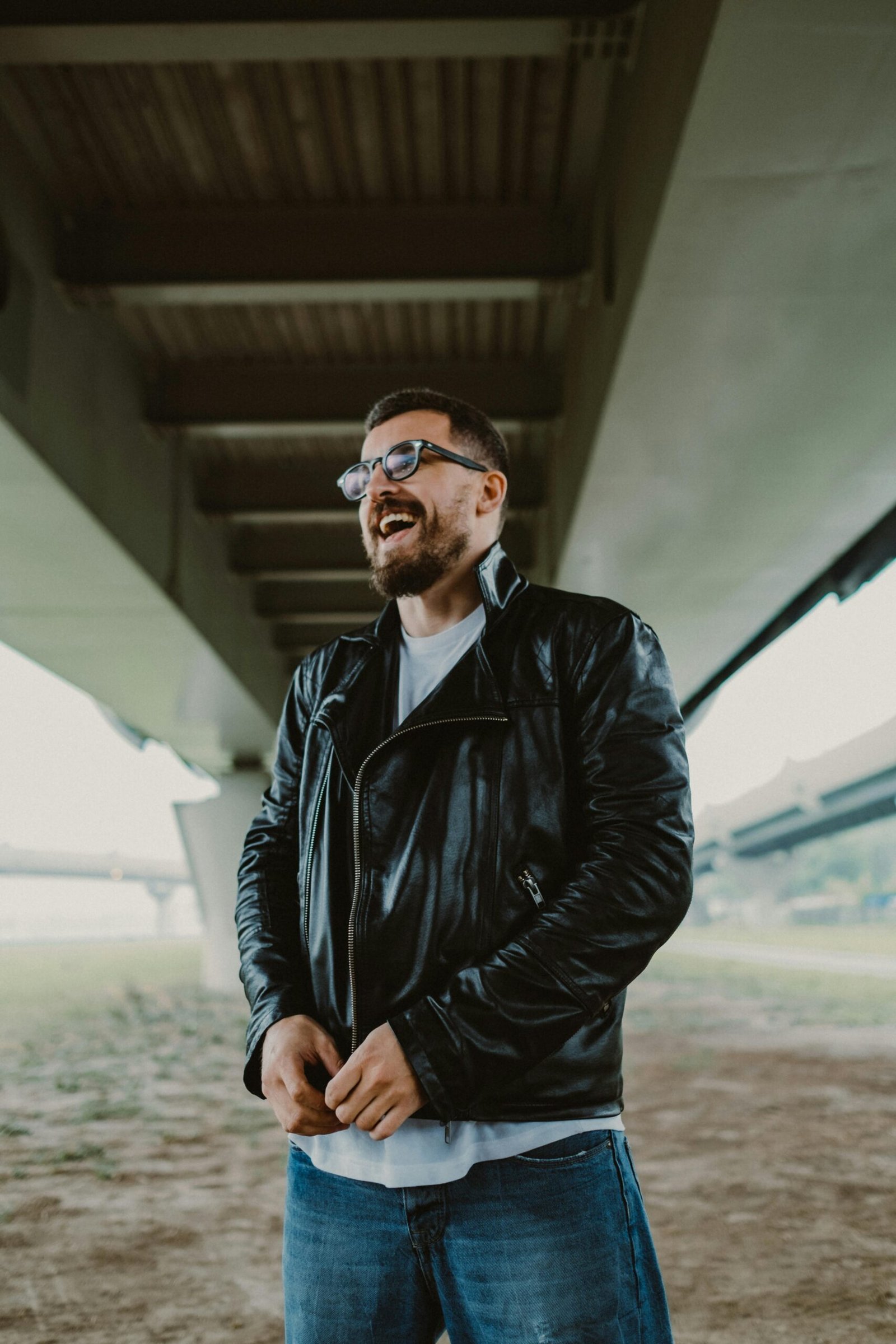 mens leather jacket