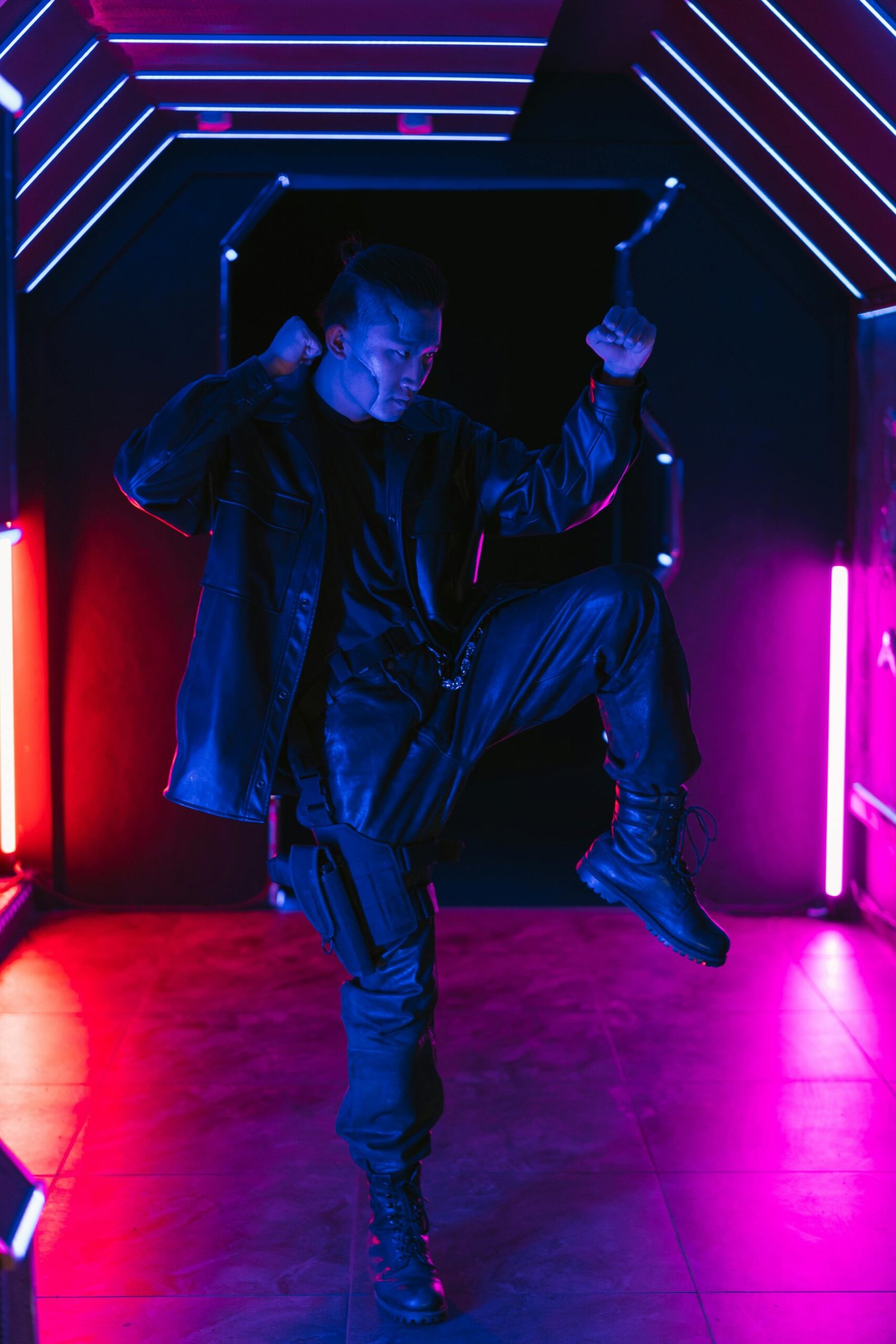 mens leather jacket