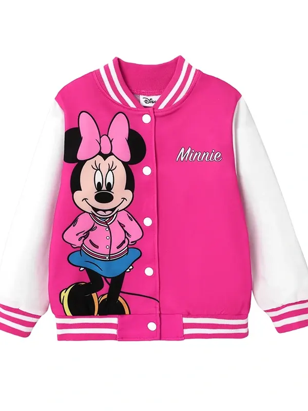 Womens-Minnie-Mouse-Varsity-Jacket EbonHide Womens Minnie Mouse Varsity Jacket